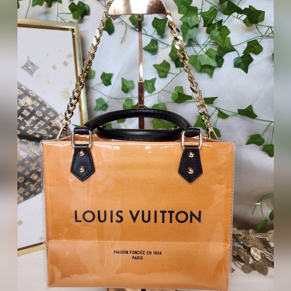 Authentic Louis Vuitton Retail Shoppiny Bag in A PVC Tote - Picture 2 of 8